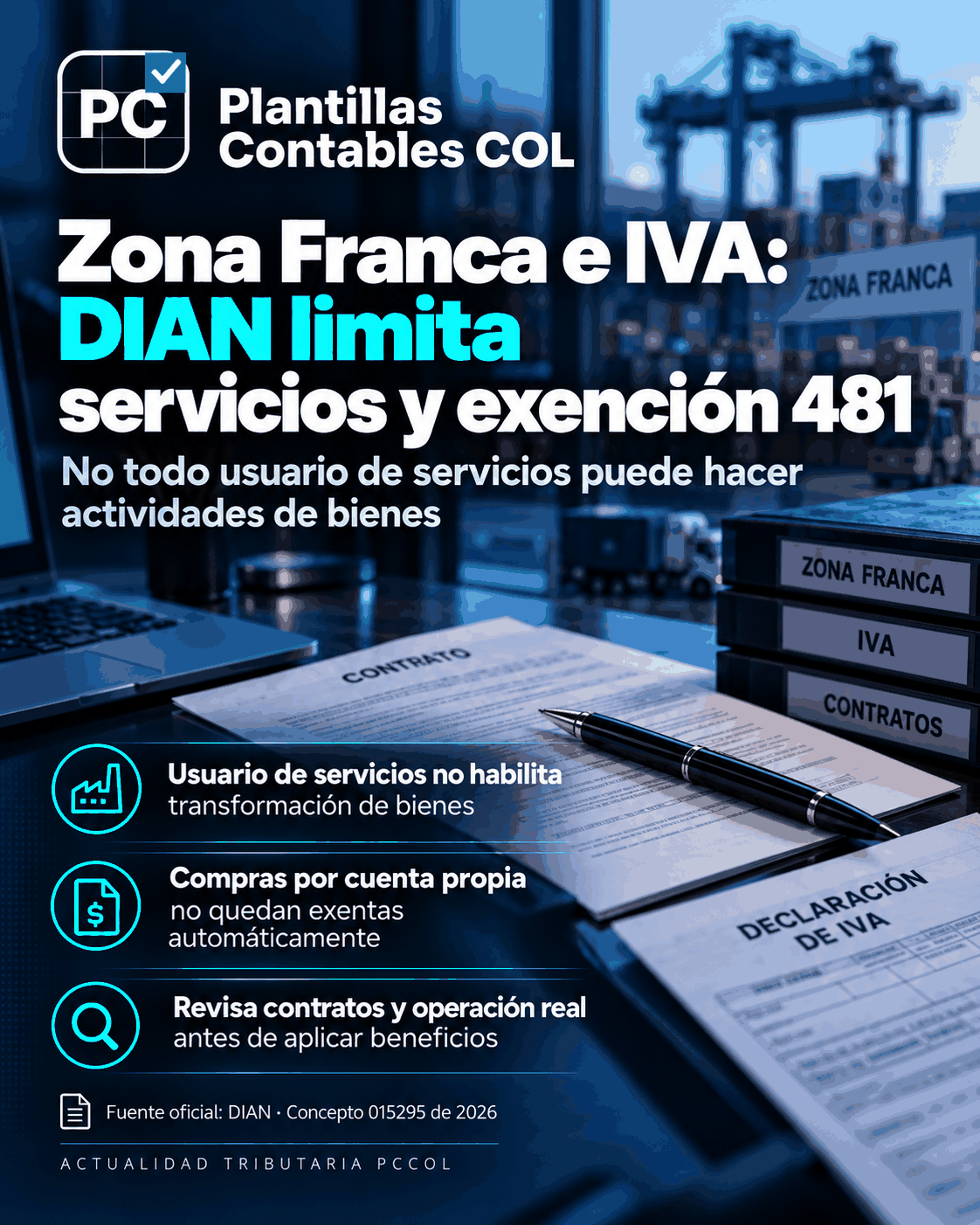 Zona Franca e IVA: ser Usuario Industrial de Servicios no habilita actividades de transformación