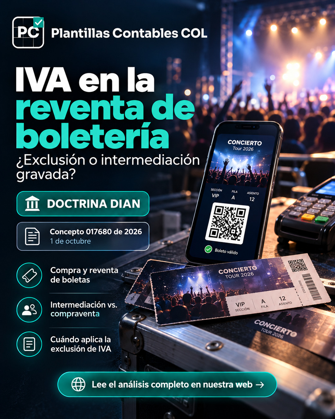 IVA en la reventa de boletería: ¿exclusión o intermediación gravada?