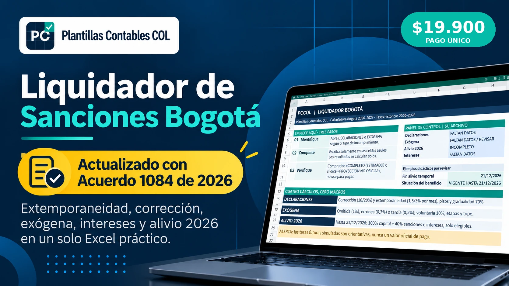 Ilustración del Liquidador de Sanciones Tributarias Bogotá