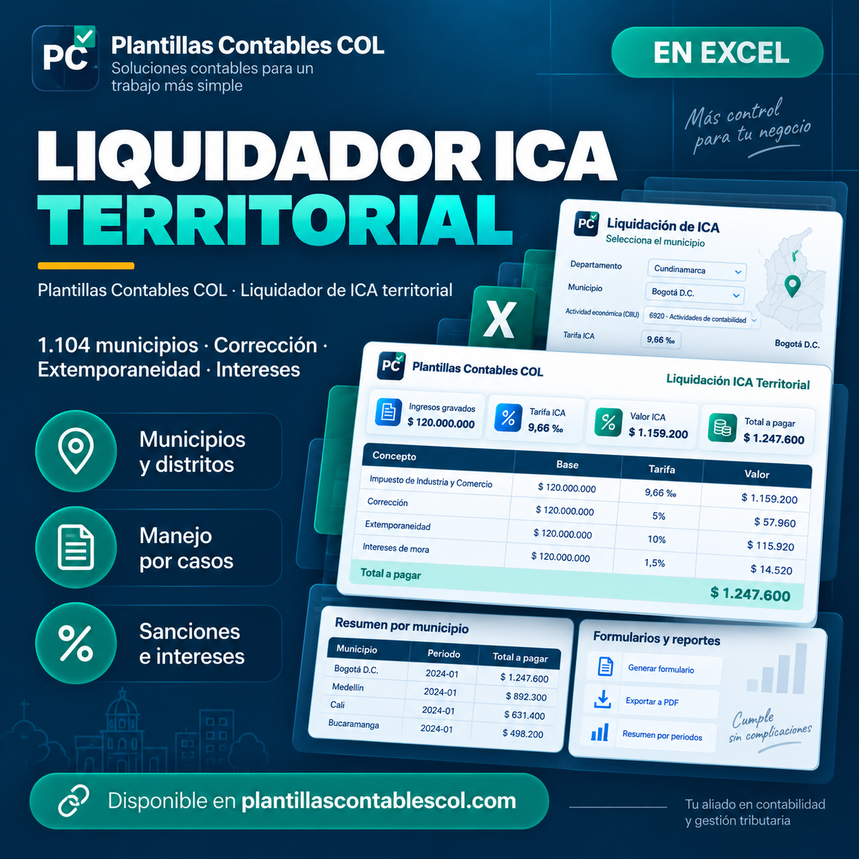 Liquidador ICA Territorial PCCOL